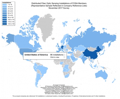 说明: Fiber-optic sensor applications: interactive map