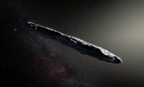 说明: ESO observations show first interstellar asteroid is like nothing seen before