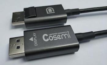 说明: Optical data transmission, electrical power, and resistance to EMI/RFI are the result, says Cosemi.