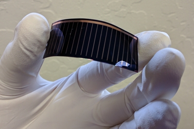 说明: Flexible solar: Alta's GaAs-based cells